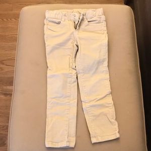 Girls Gymboree size 4 skinny corduroy pants
